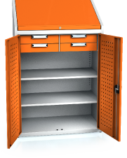 Systemschränke UNI 1410 x 920 x 500 - Fachböden-Schubladen